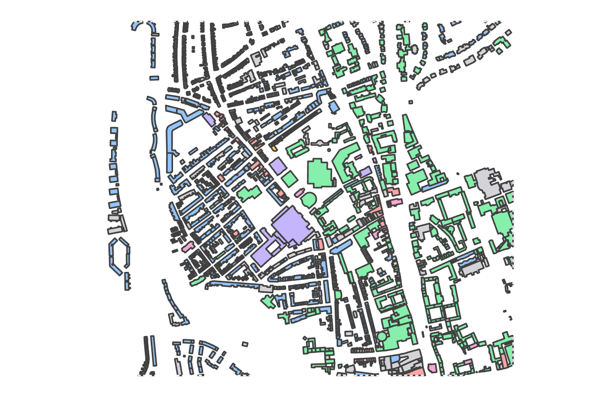 Program breakdown map
