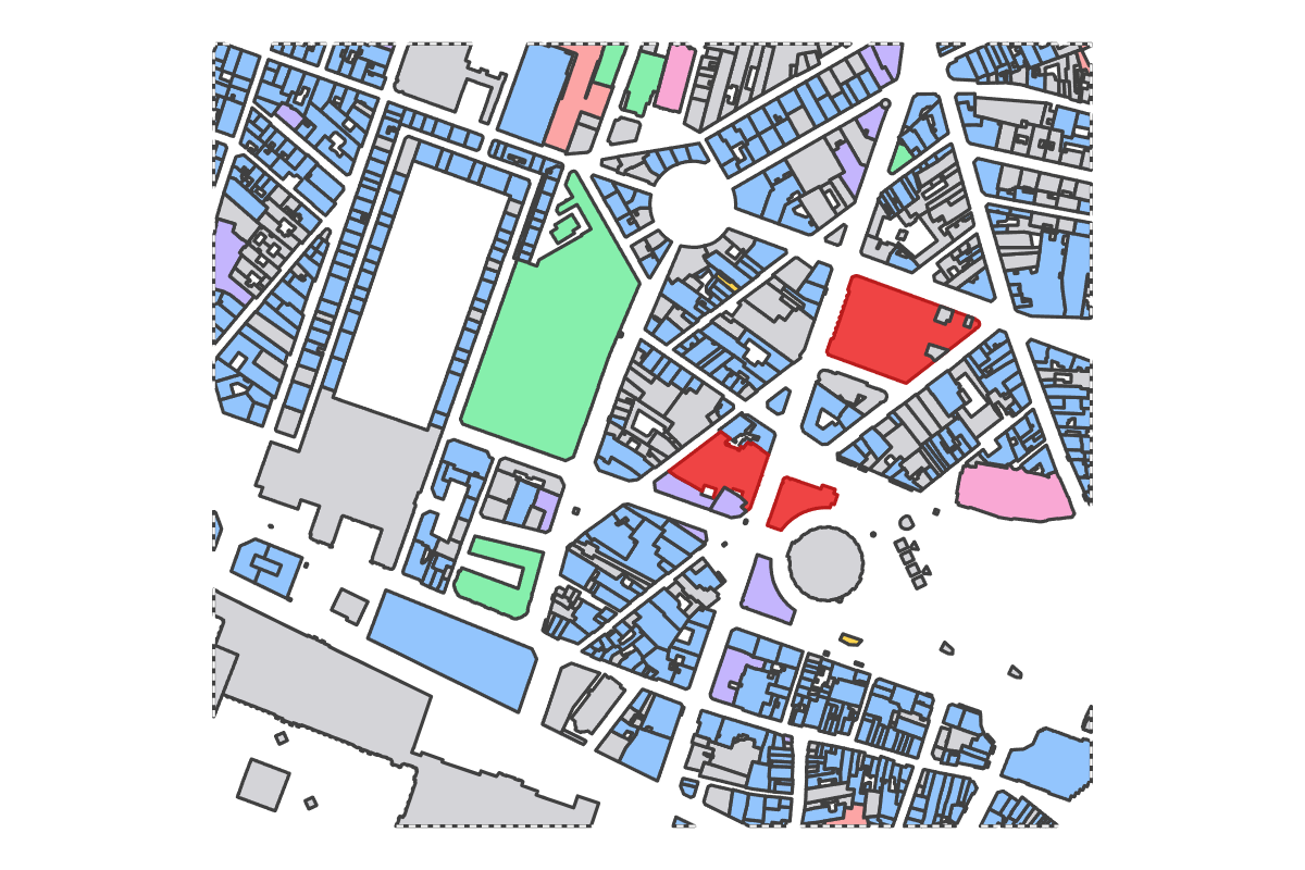 Program breakdown map