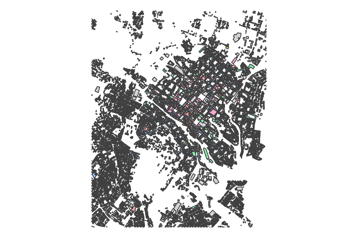 Program breakdown map