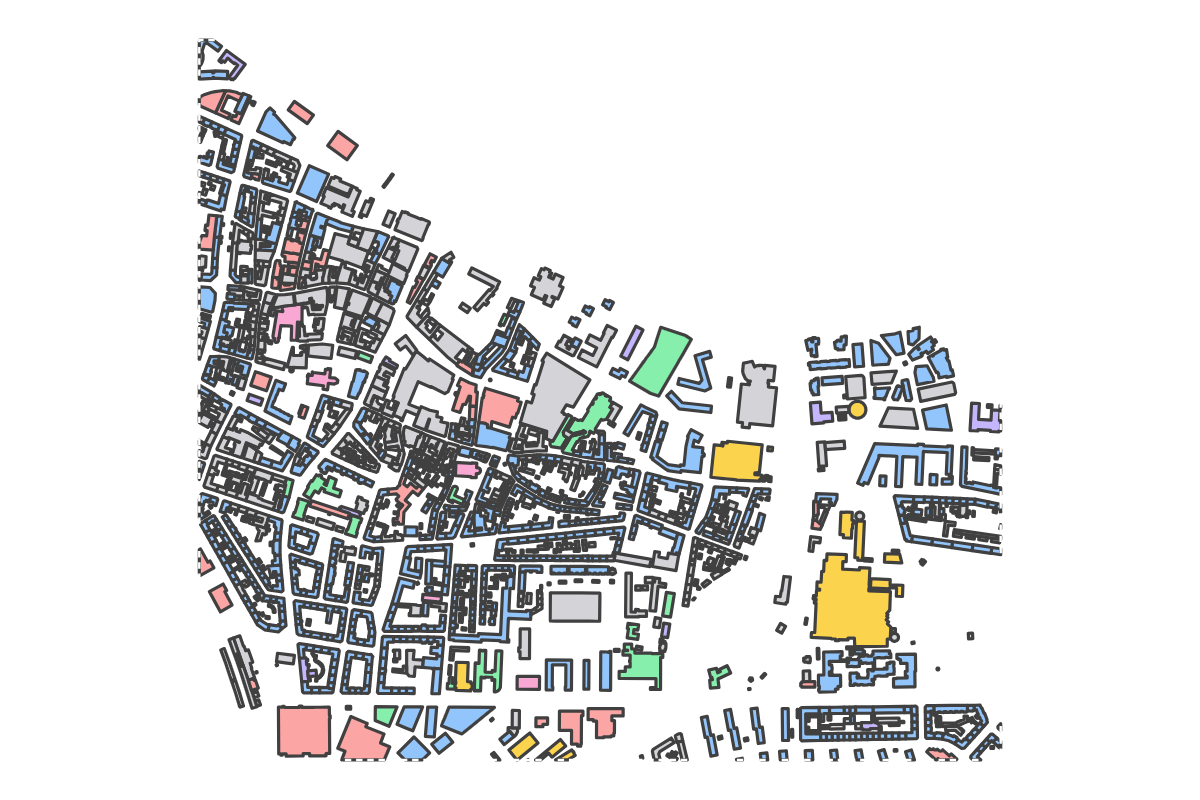 Program breakdown map