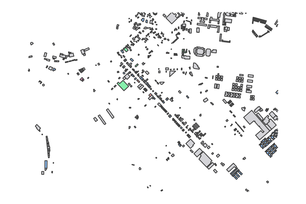 Program breakdown map