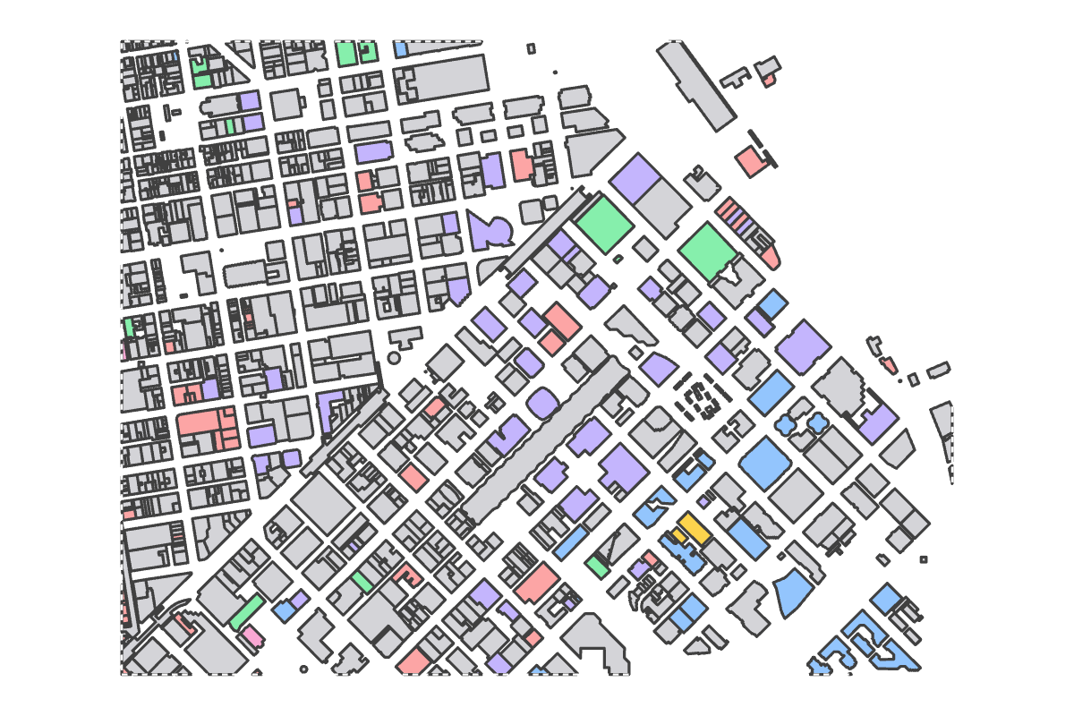 Program breakdown map