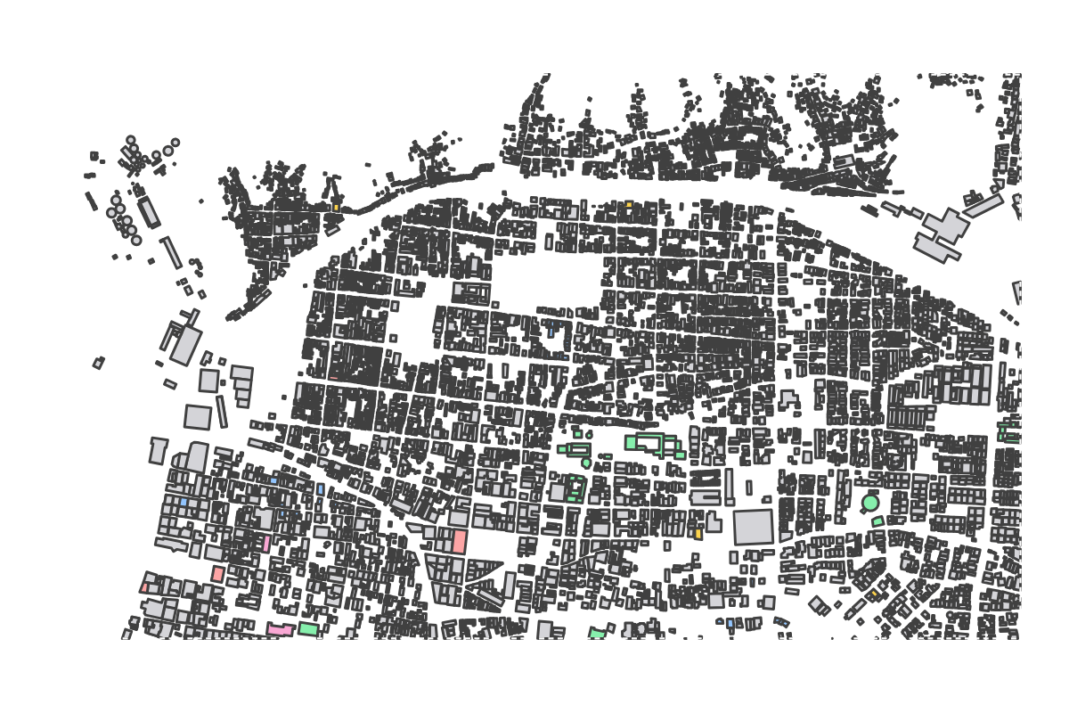 Program breakdown map