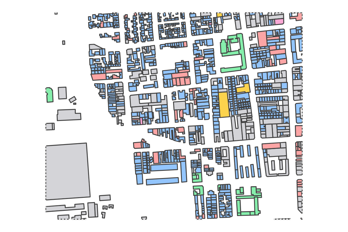 Program breakdown map