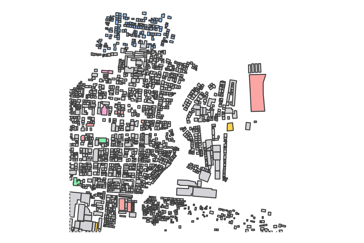 Program breakdown map
