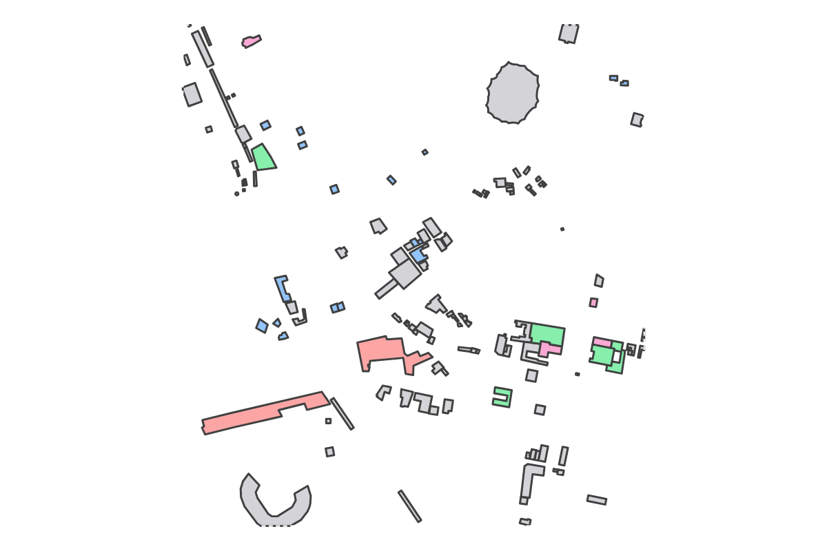 Program breakdown map