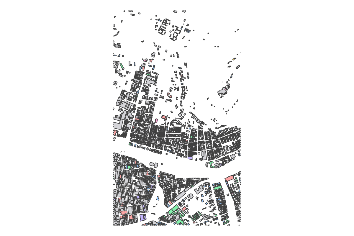 Program breakdown map