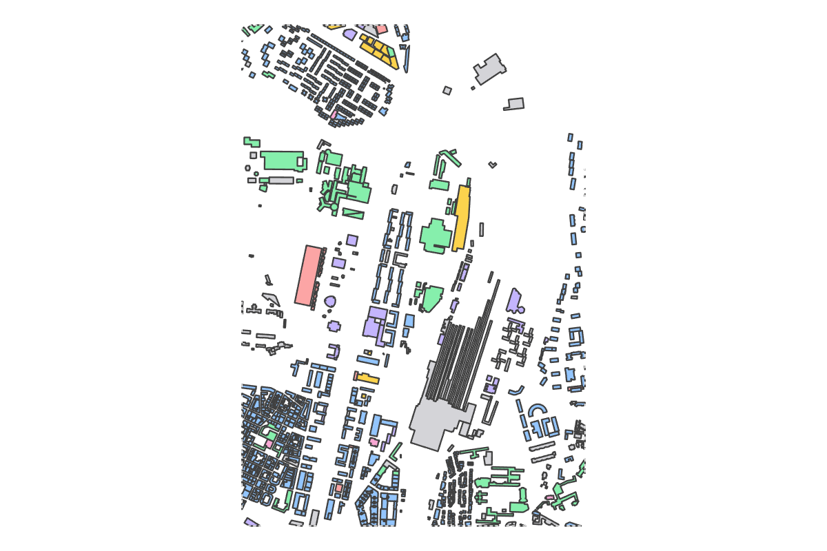 Program breakdown map
