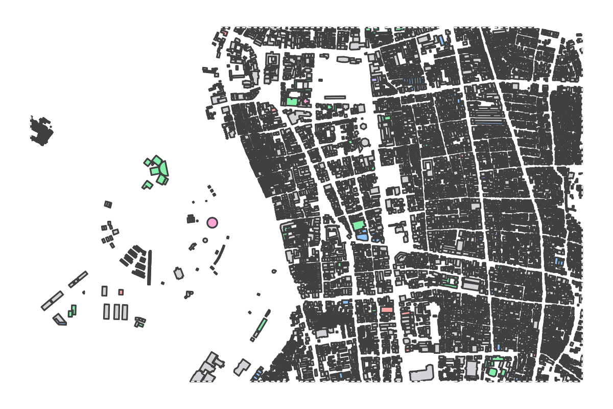 Program breakdown map