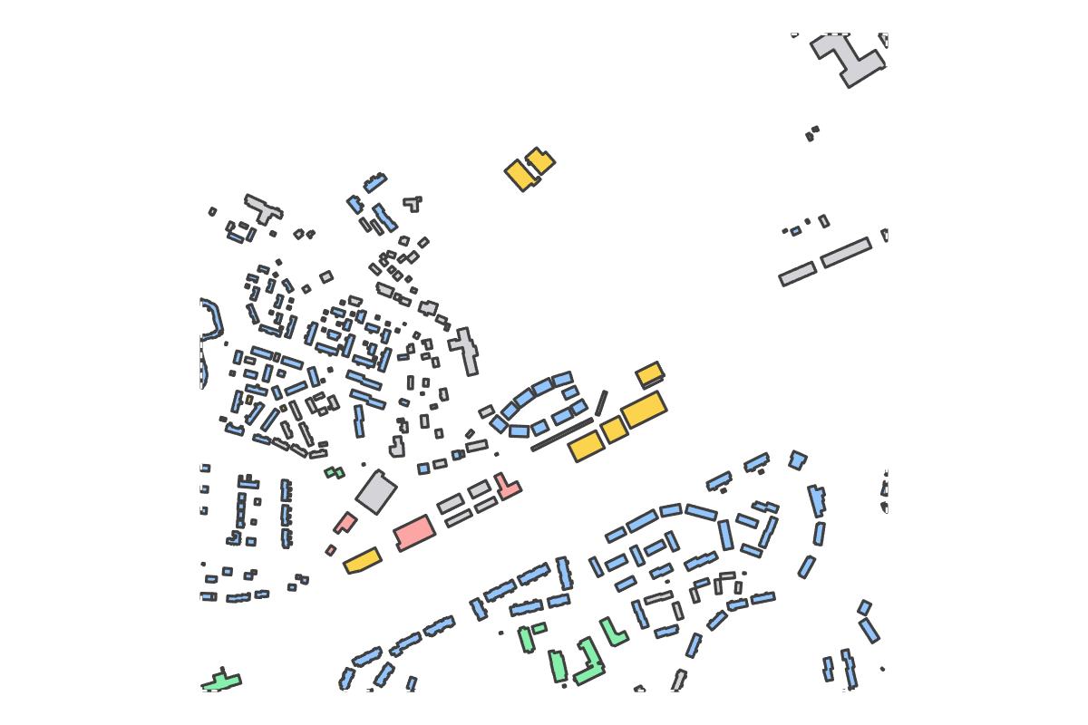 Program breakdown map
