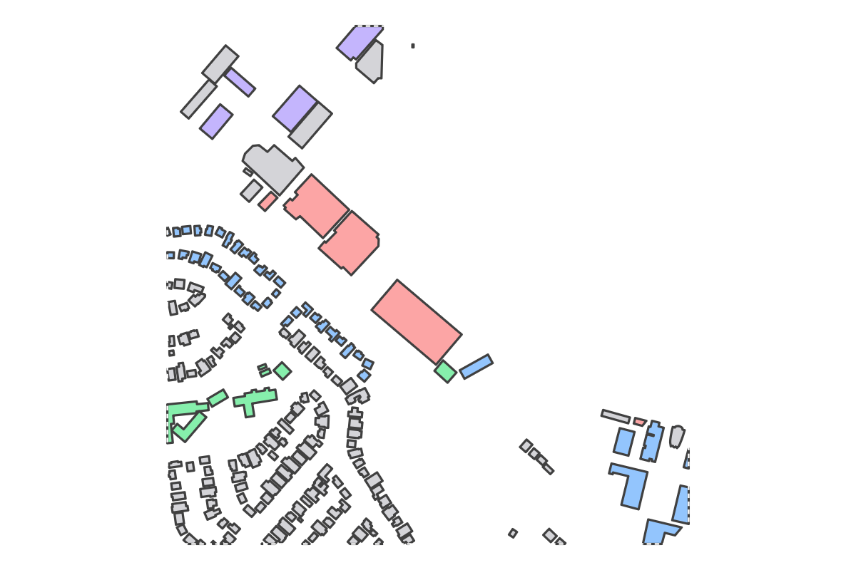 Program breakdown map
