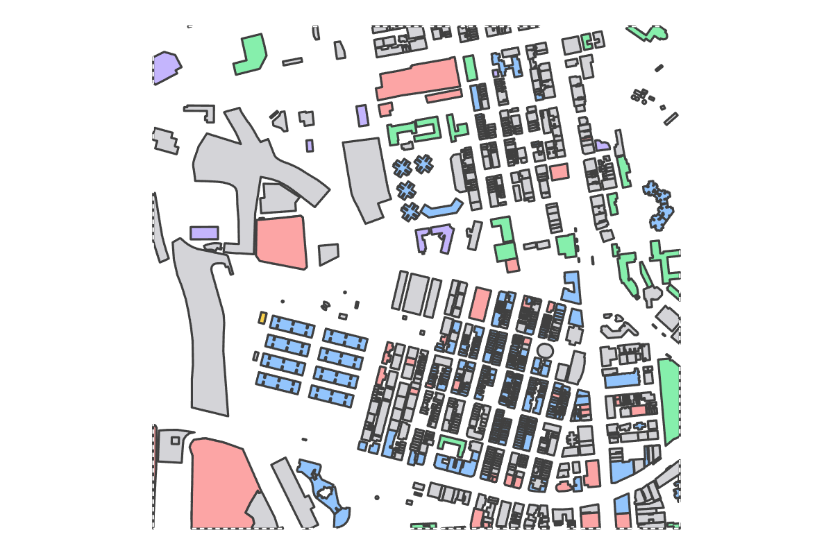 Program breakdown map