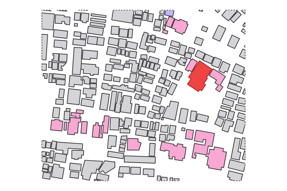 Program breakdown map
