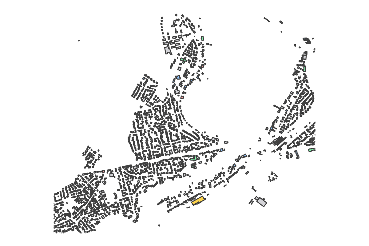 Program breakdown map