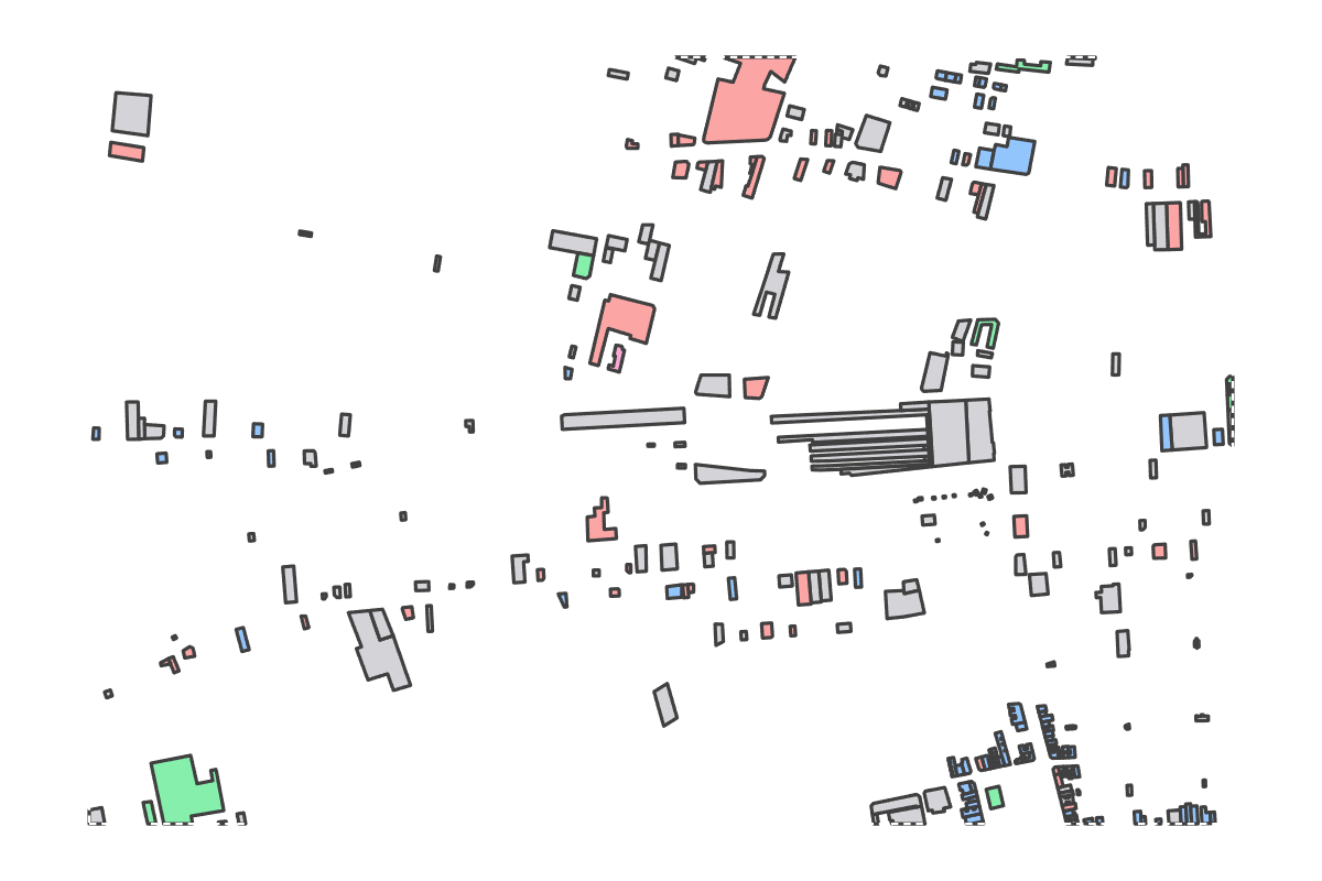 Program breakdown map