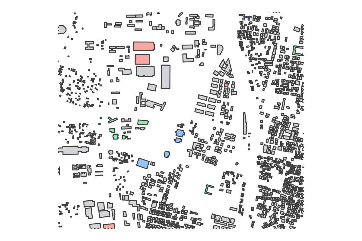 Program breakdown map