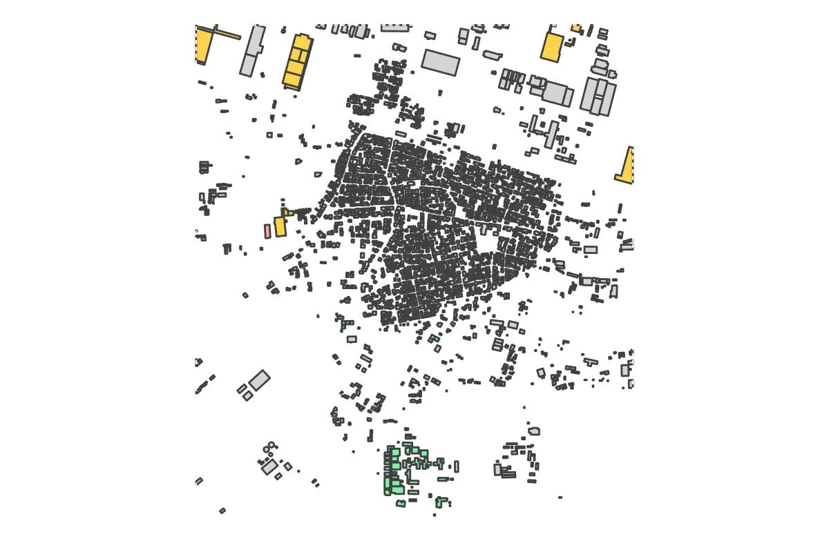 Program breakdown map