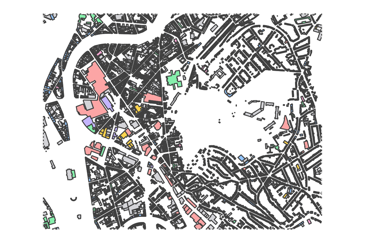 Program breakdown map