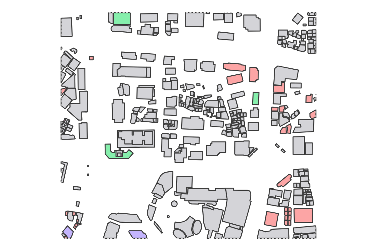Program breakdown map