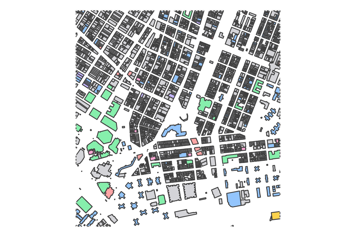 Program breakdown map