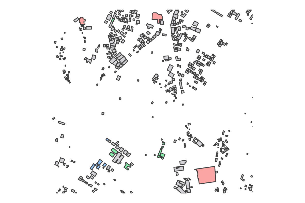 Program breakdown map