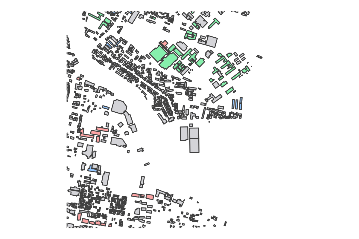 Program breakdown map