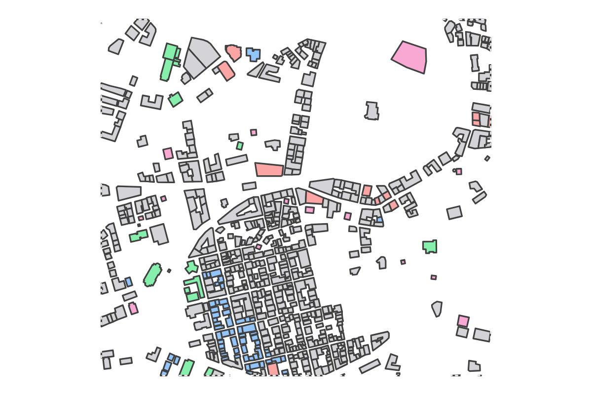 Program breakdown map