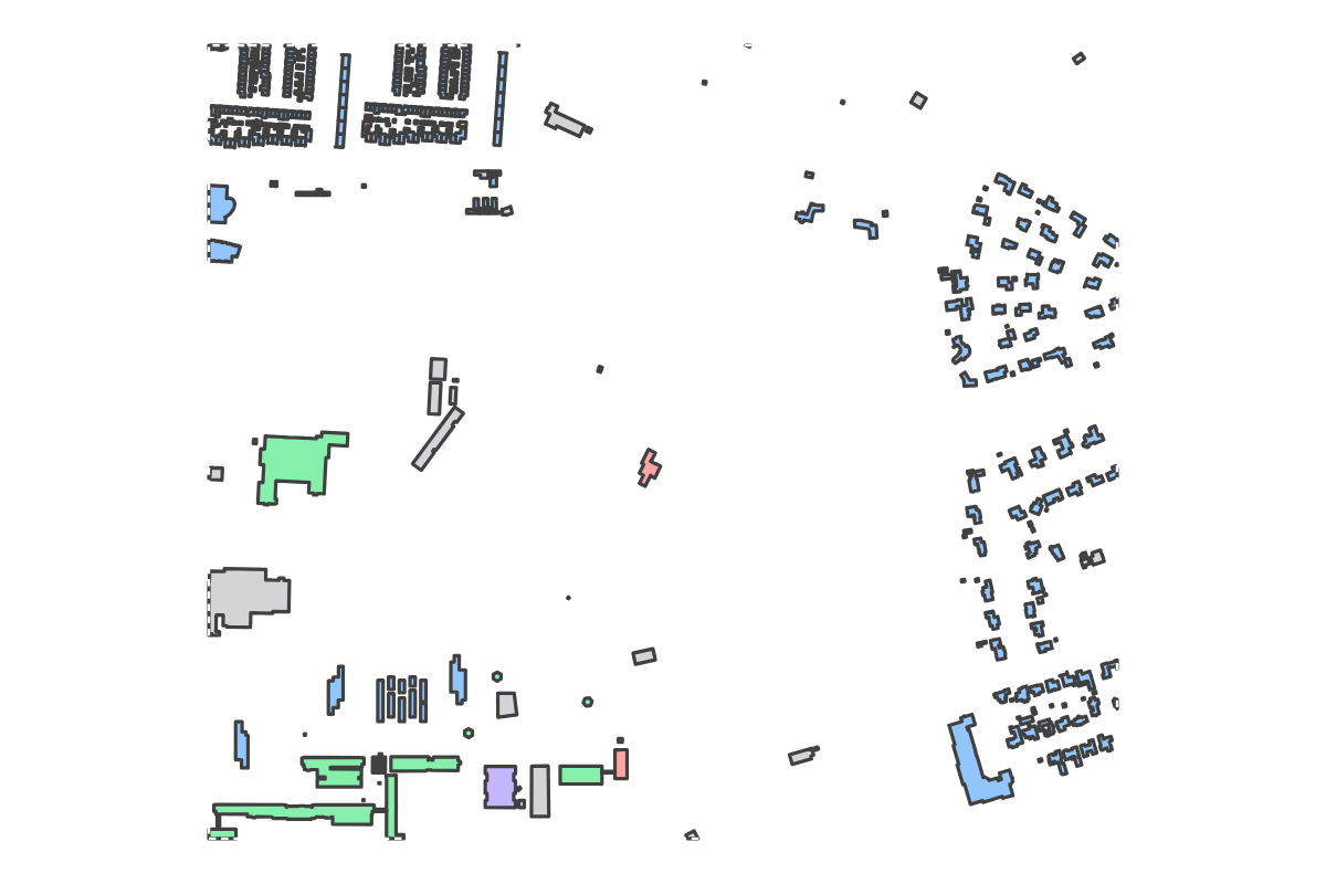 Program breakdown map