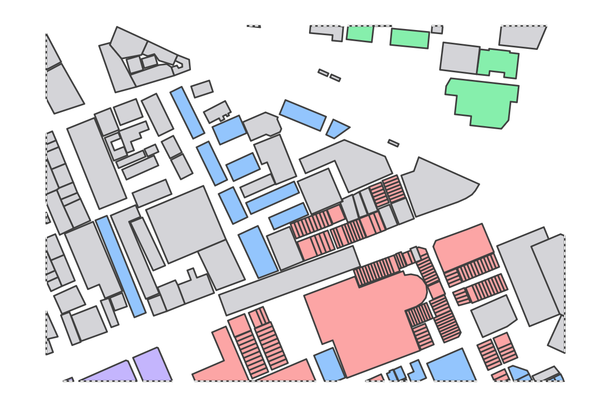 Program breakdown map