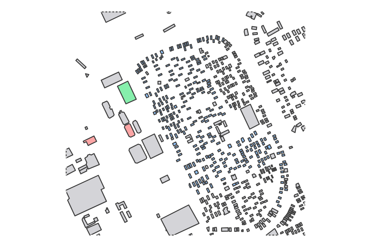 Program breakdown map
