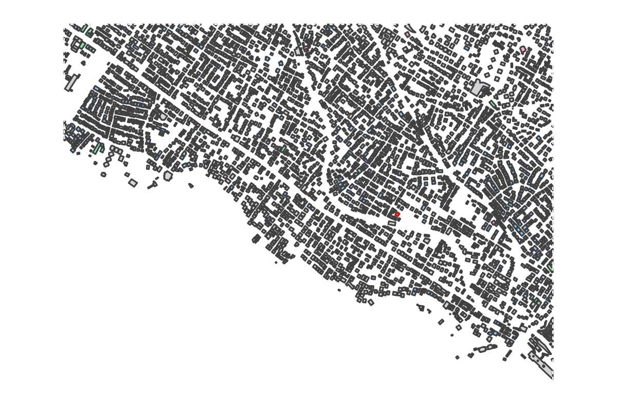Program breakdown map
