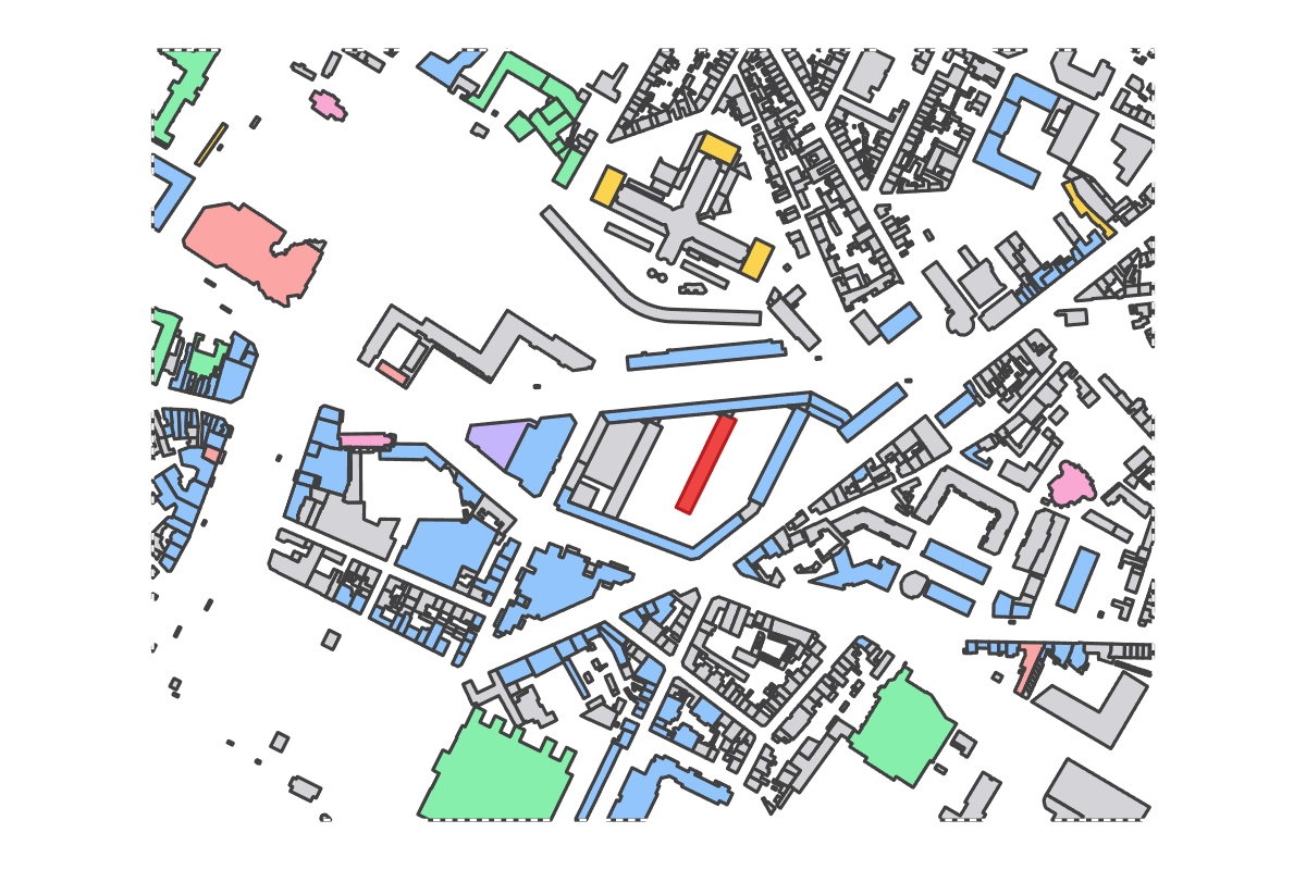 Program breakdown map