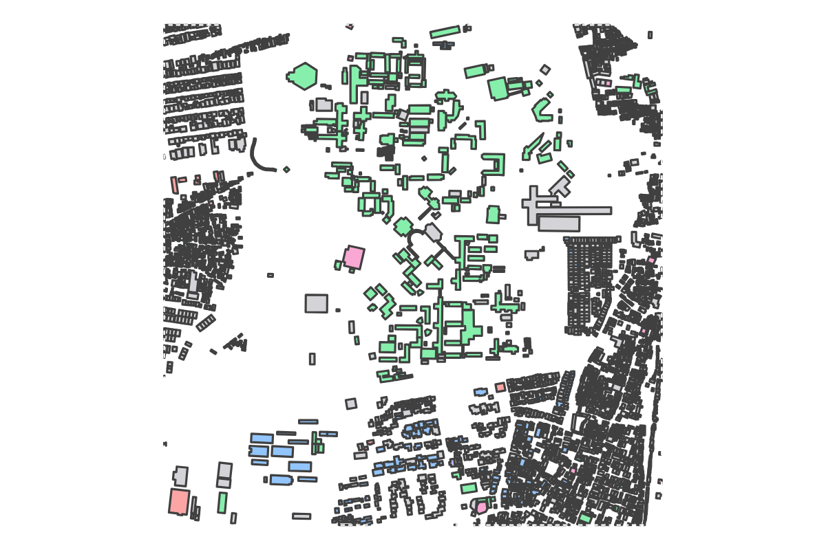 Program breakdown map