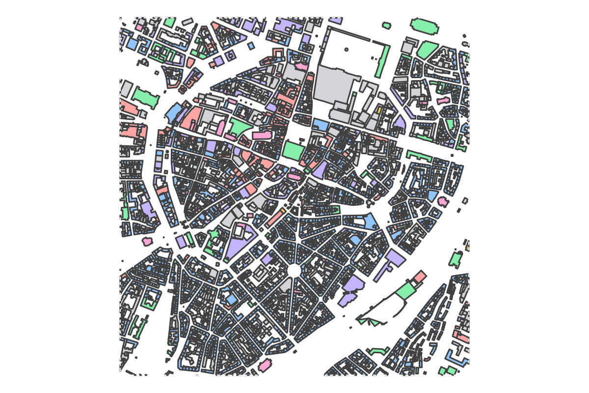 Program breakdown map