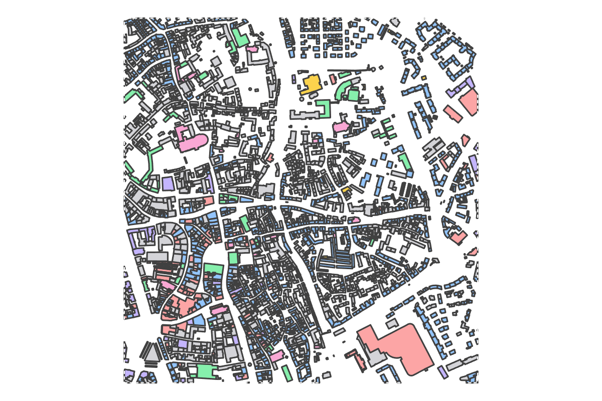 Program breakdown map