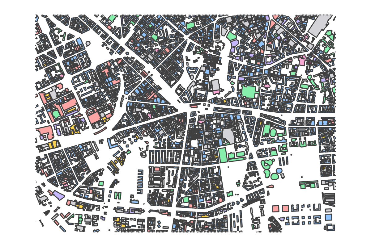 Program breakdown map