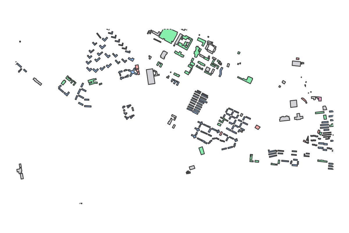 Program breakdown map