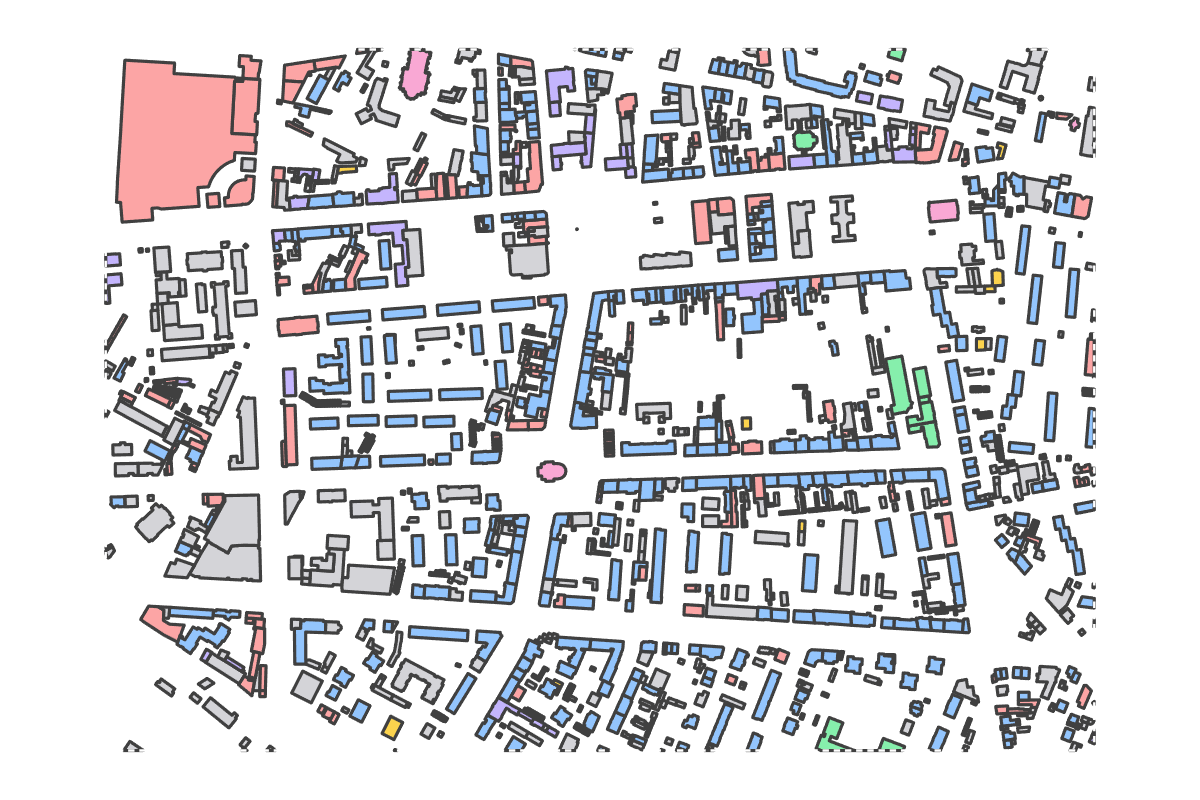 Program breakdown map