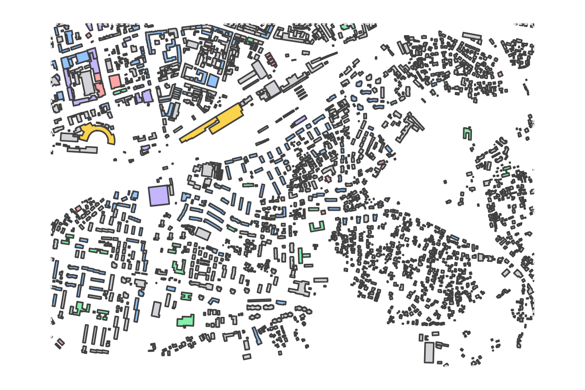 Program breakdown map