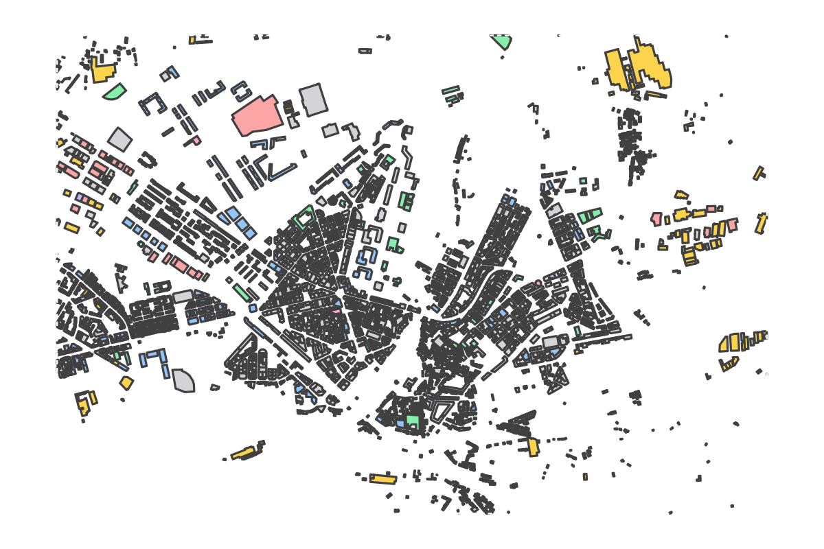 Program breakdown map