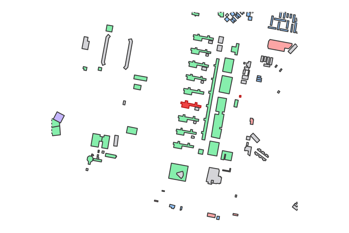 Program breakdown map