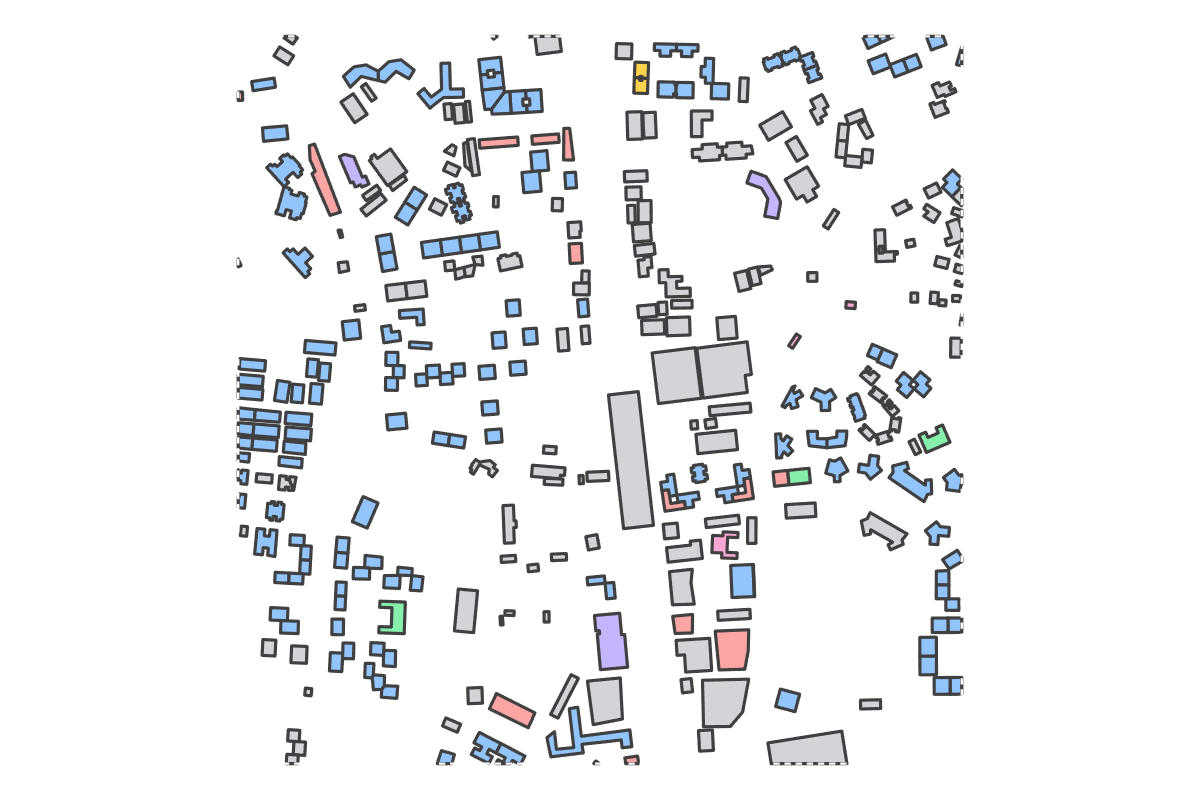 Program breakdown map