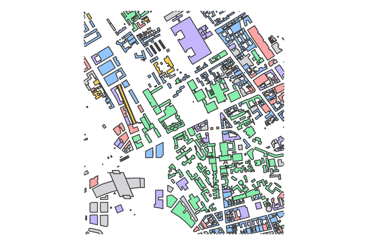 Program breakdown map