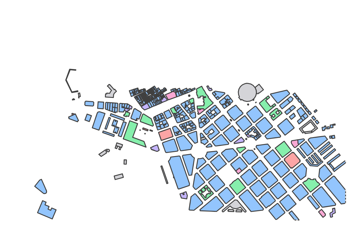 Program breakdown map