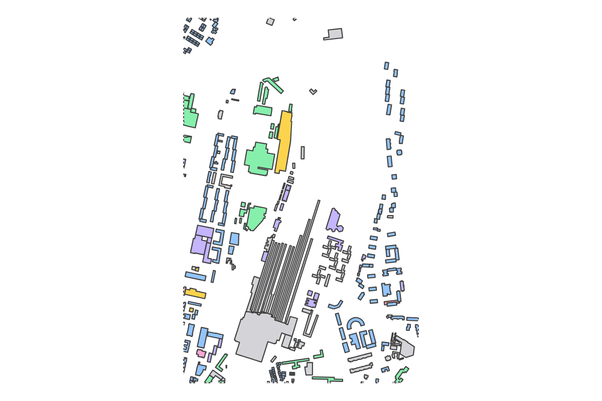 Program breakdown map
