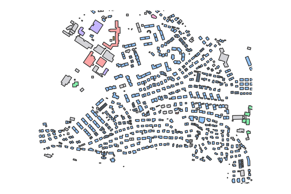 Program breakdown map