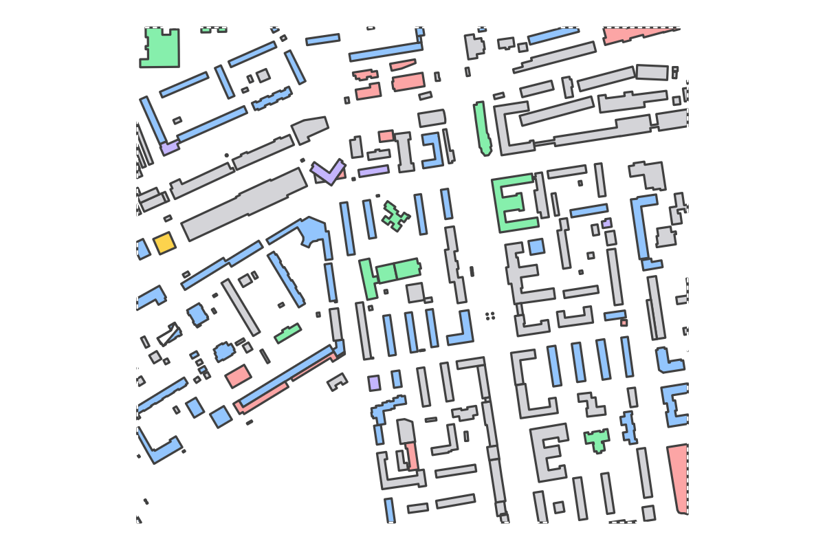 Program breakdown map