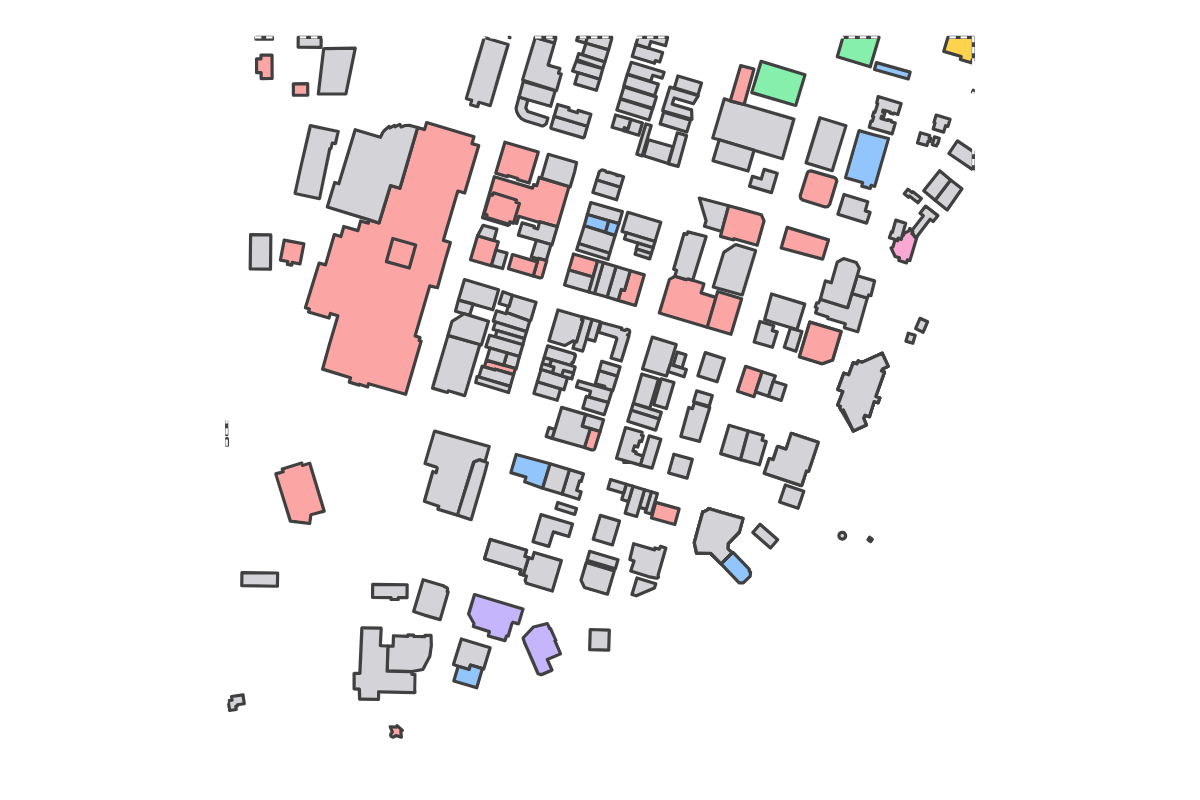 Program breakdown map