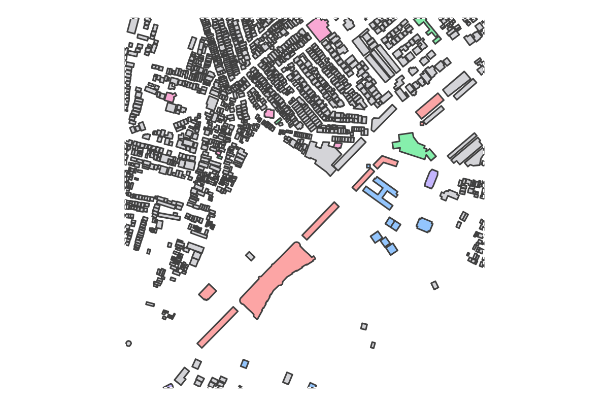 Program breakdown map