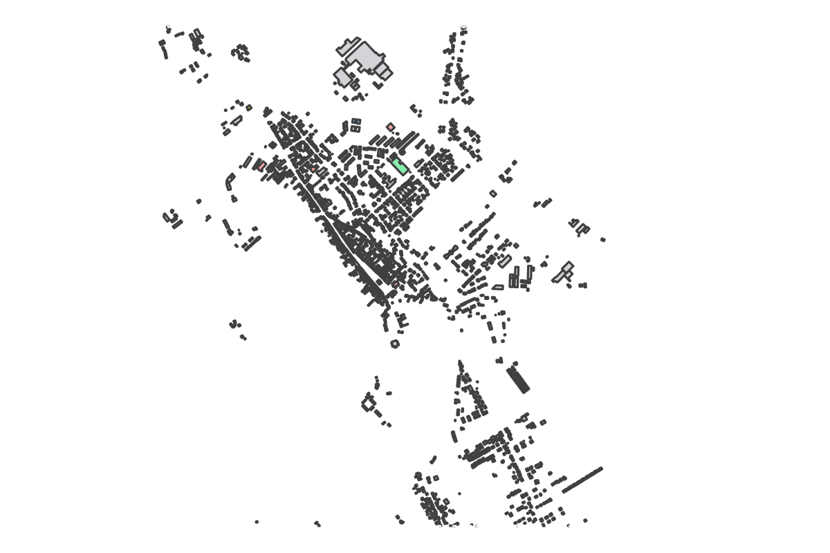 Program breakdown map